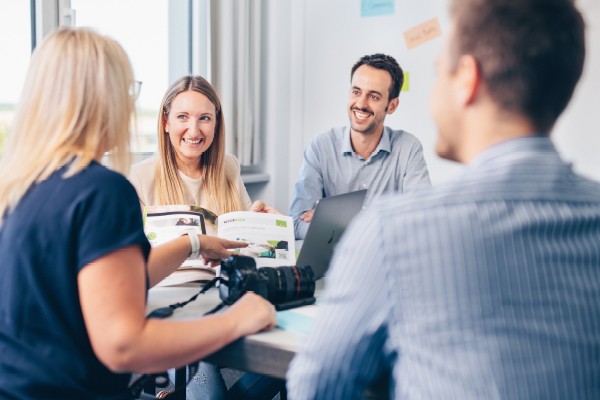 Marketing Abteilungsbesprechung